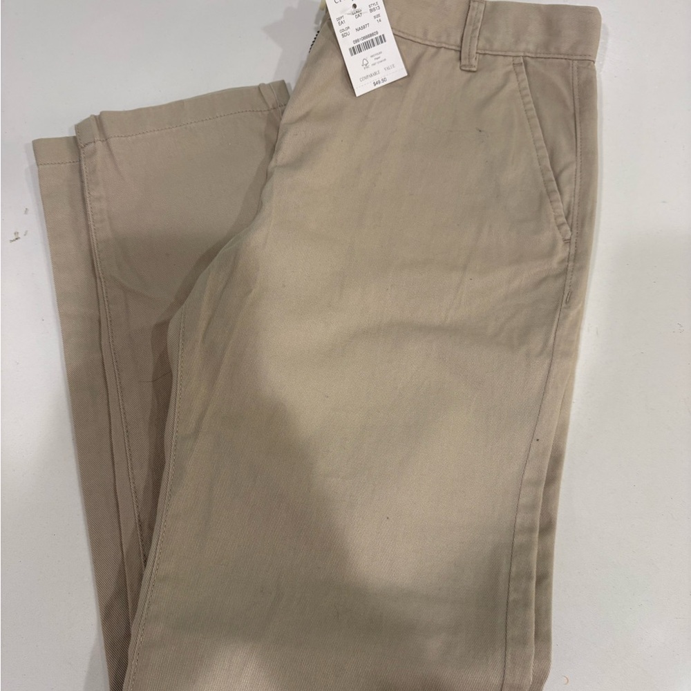 Crewcuts Girls' Beige/Tan Chino Pants